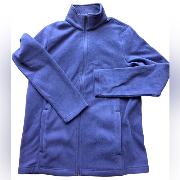 Land’s End Fleece Full Zip Jacket. B18 - Picture 7 of 14